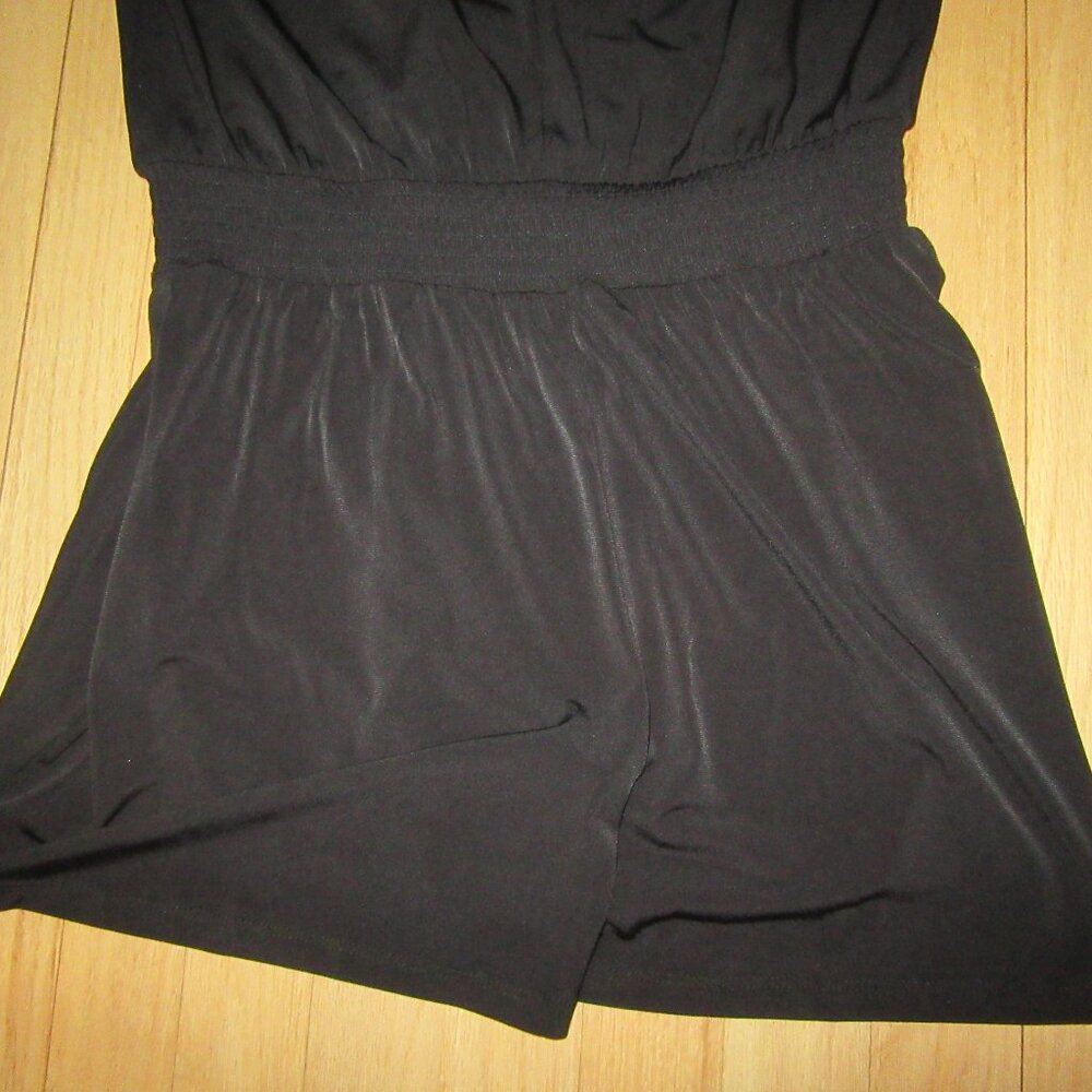 NWT MICHAEL KORS ROMPER/SLEEVELESS/BLACK/SIZE LARGE/STUDS! - Picture 6 of 8